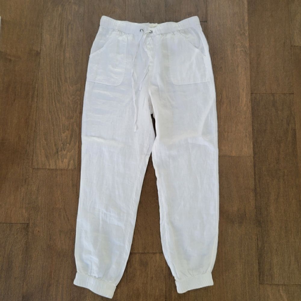 New C&C California linen pants size L - Picture 1 of 8